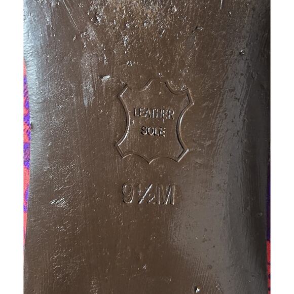 Tory Burch Floral Print Chandra Flats Shoes Patent Piping Padded Insole Sz 9.5 M - Picture 13 of 13